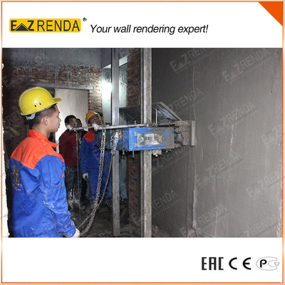 220V Concrete Plastering Machine Hydraulic Lime Plaster 4mm-30mm