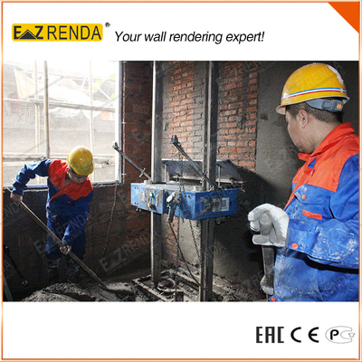 220V Concrete Plastering Machine Hydraulic Lime Plaster 4mm-30mm