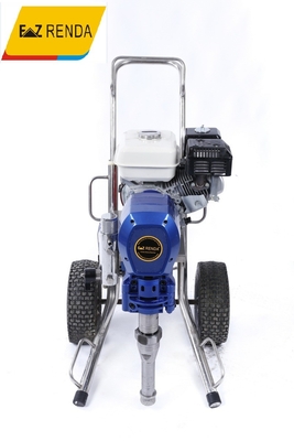 macchina senz'aria elettrica portatile dello spruzzo del cemento della polvere del mastice dello spruzzo dello spruzzatore/benzina della pittura 68Kgs
