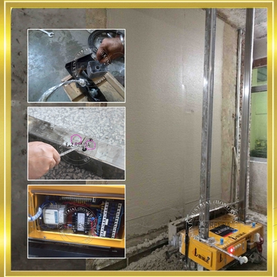 Macchina intonacante concreta di rivestimento di effetto regolare di Plasting per intonacare gli appaltatori